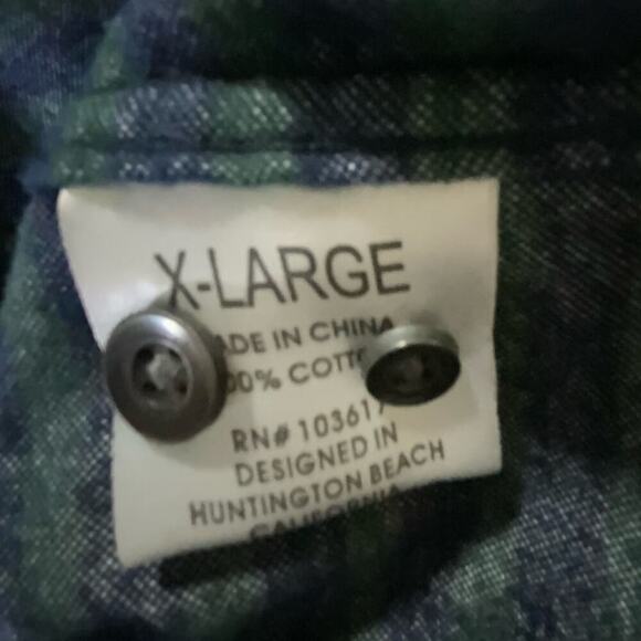 Coastal 9 Bolsa Striped Shirt Mens XXL Modern Slim Long Sleeve Button Up Preppy - Picture 7 of 7